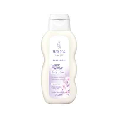 Weleda Baby Derma Body Lotion White Mallow (Fragrance Free) 200ml